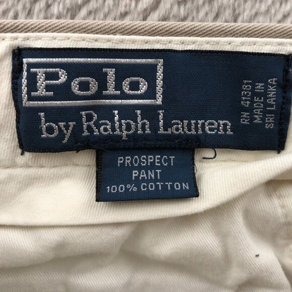 Polo Ralph Lauren Mens Prospect Pants Size 33 Classic Polo Chino Straight Leg - Picture 3 of 16
